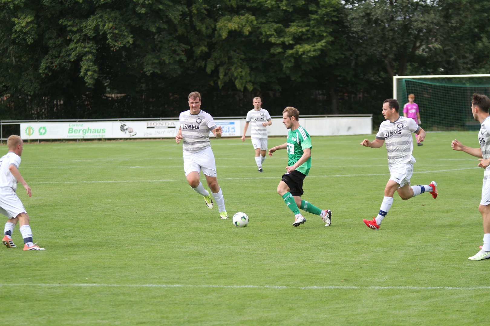 Trainingsspiel gegen Westf.Bilk